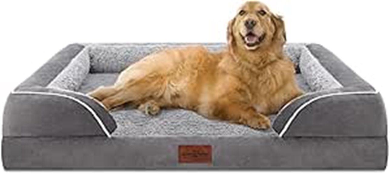waterproof orthopedic foam bed