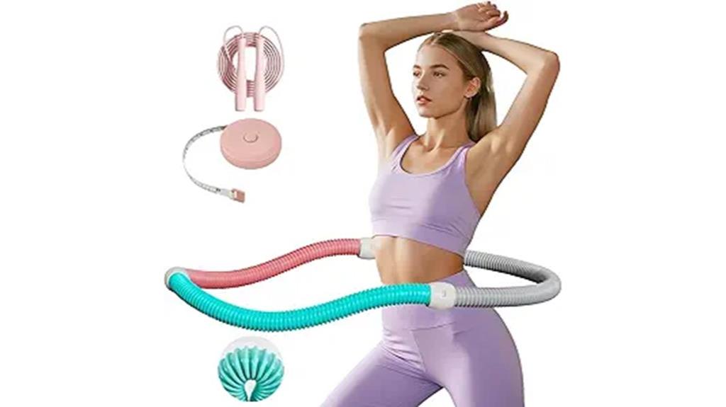 weighted adult hula hoop