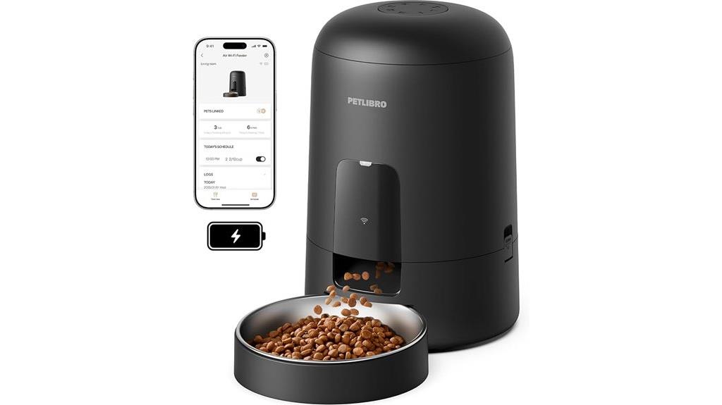 wi fi timer cat feeder