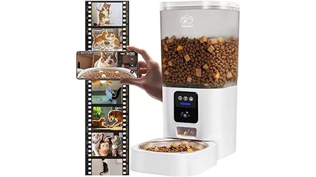 wifi camera pet feeder
