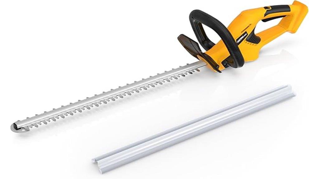 wireless 22 inch hedge trimmer