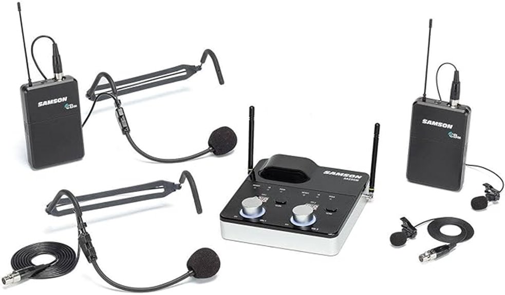 wireless concert microphone system