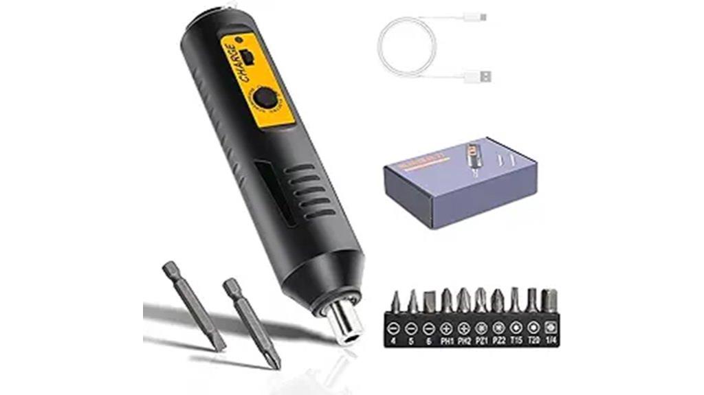 wireless portable screwdriver set