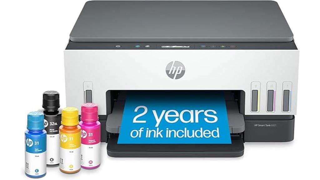 wireless refillable ink printer