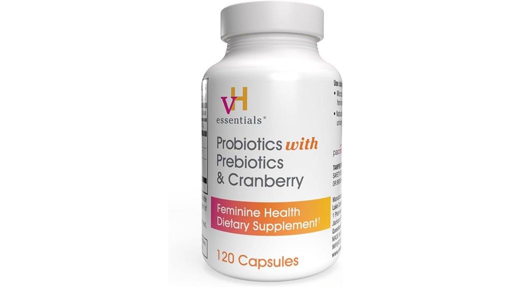 women s probiotic supplement capsules