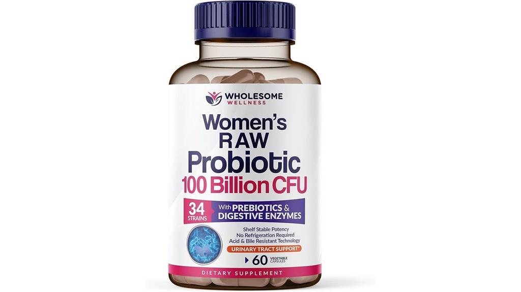 women s raw probiotic supplement