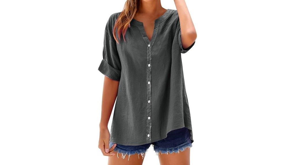 women s summer linen shirts