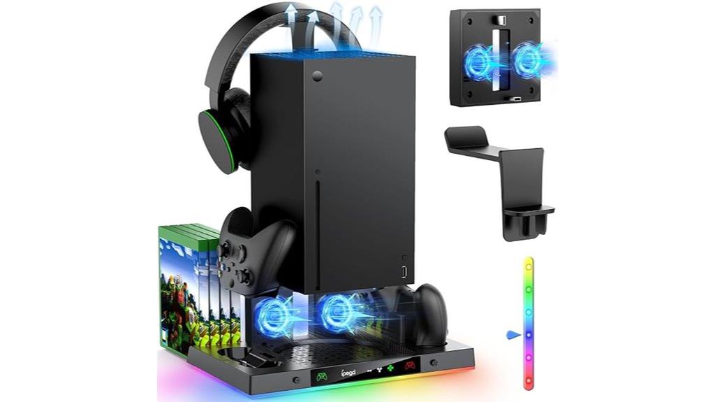 xbox series x cooling station