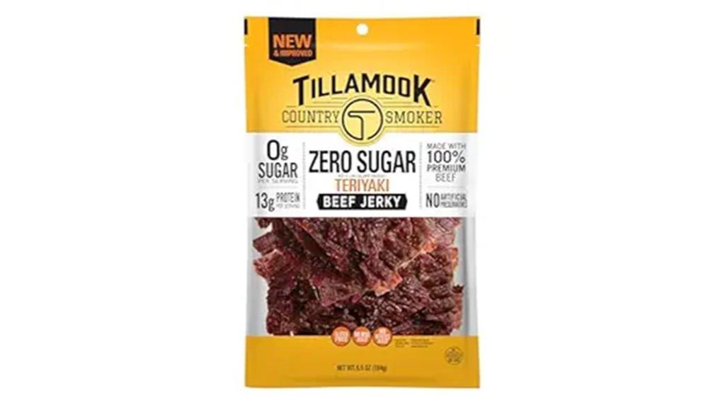 zero sugar beef jerky