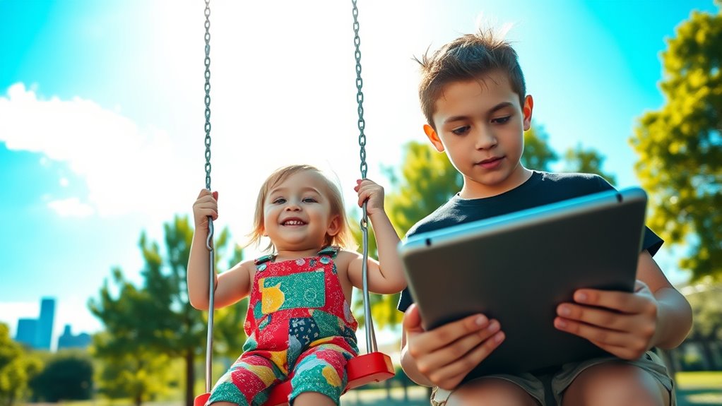 balancing digital childhood development