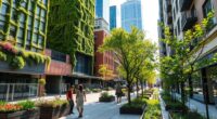 cities implementing green infrastructure