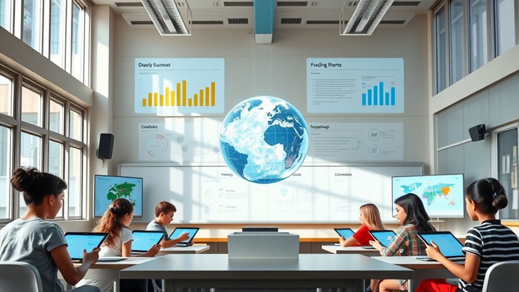 digital classrooms and inclusive curriculum