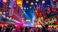 extravagant concerts and festivals