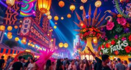 extravagant concerts and festivals