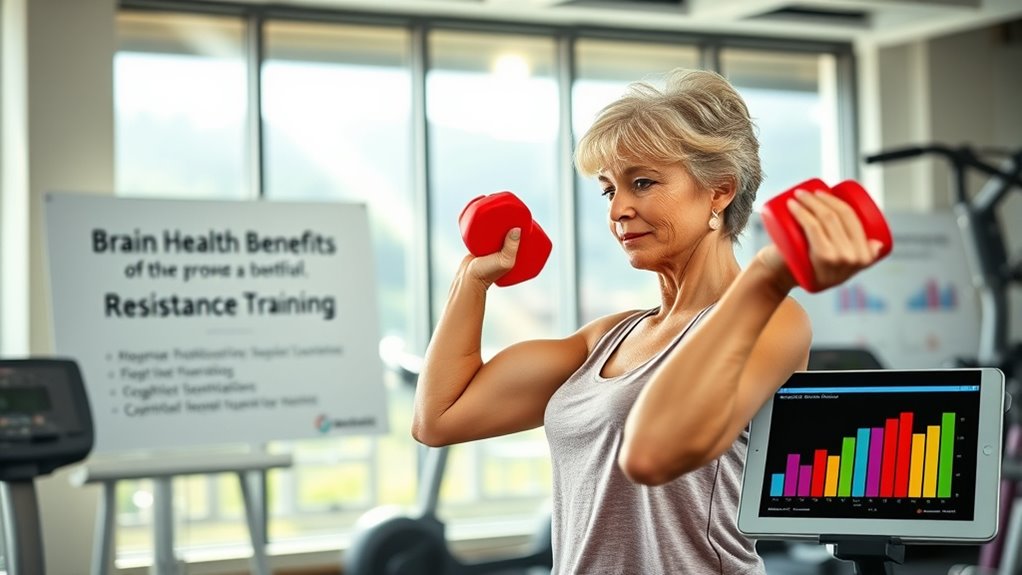 resistance training boosts brain health