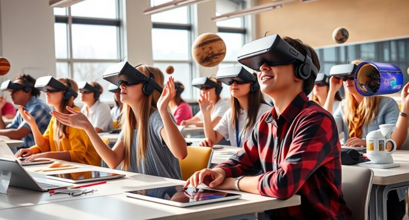 vr ar classroom learning