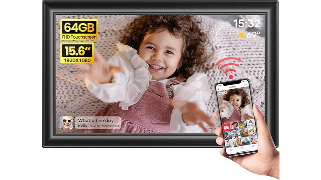 64gb wifi digital frame