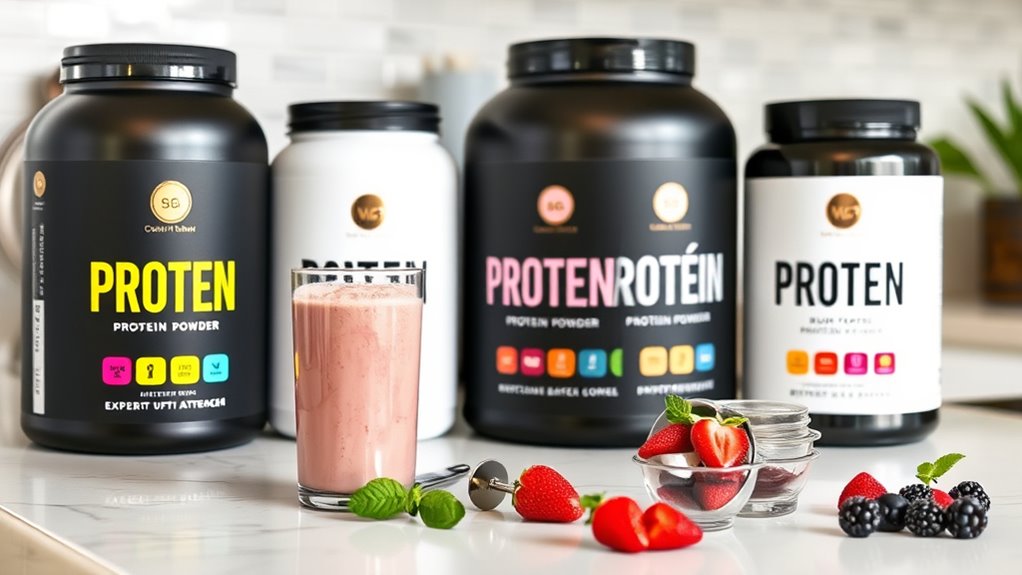 choose low sugar high quality protein