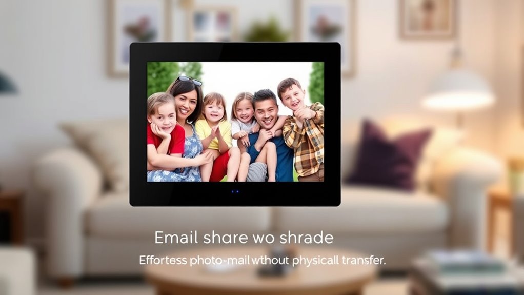 email photo sharing features