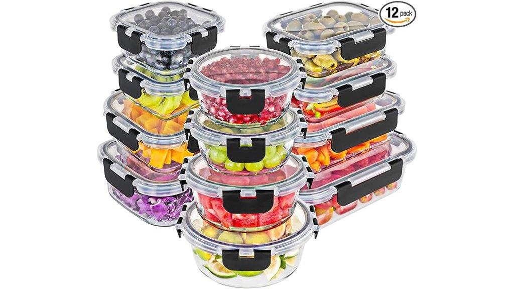 glass containers 24 pack