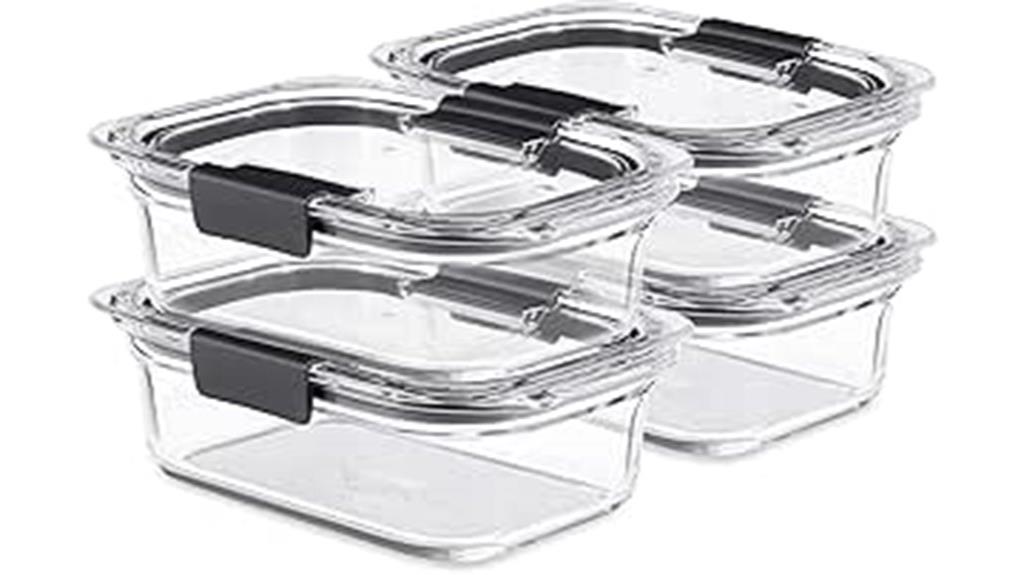 glass storage containers set
