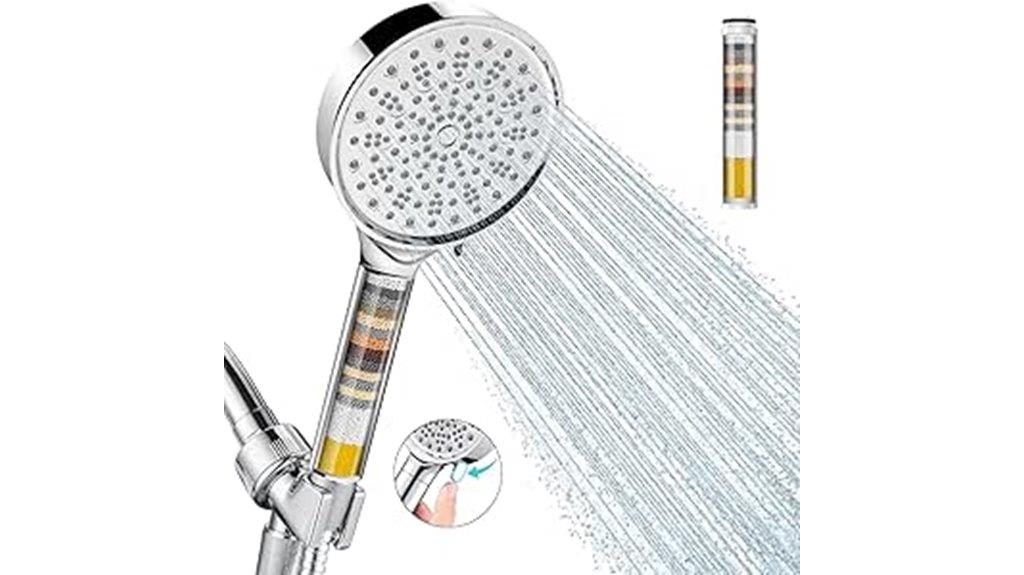 high pressure multi spray shower