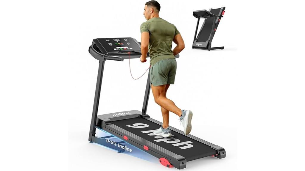 home treadmill with incline