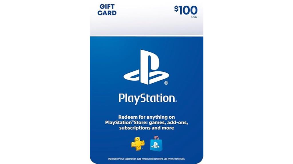 physical playstation gift card
