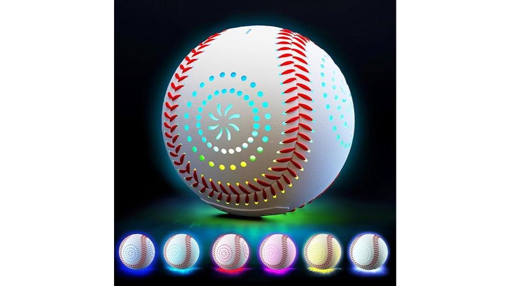 rechargeable led baseball multiple modes