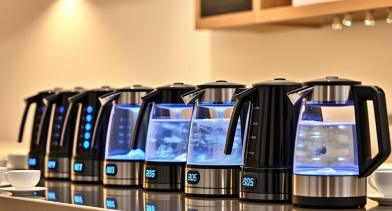 top electric kettles with adjustable temperature