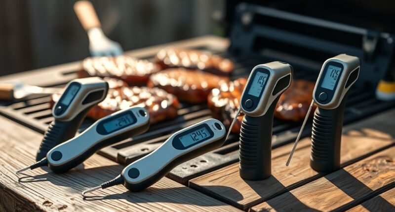 top grilling meat thermometers