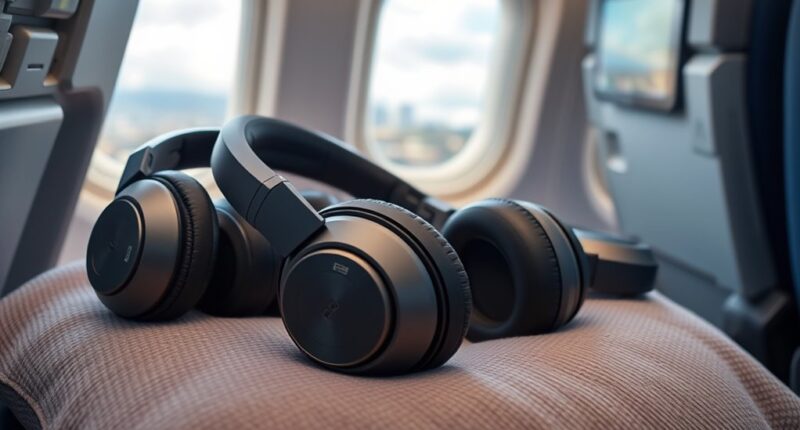 top travel noise canceling headphones