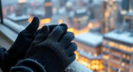 warm responsive touchscreen gloves
