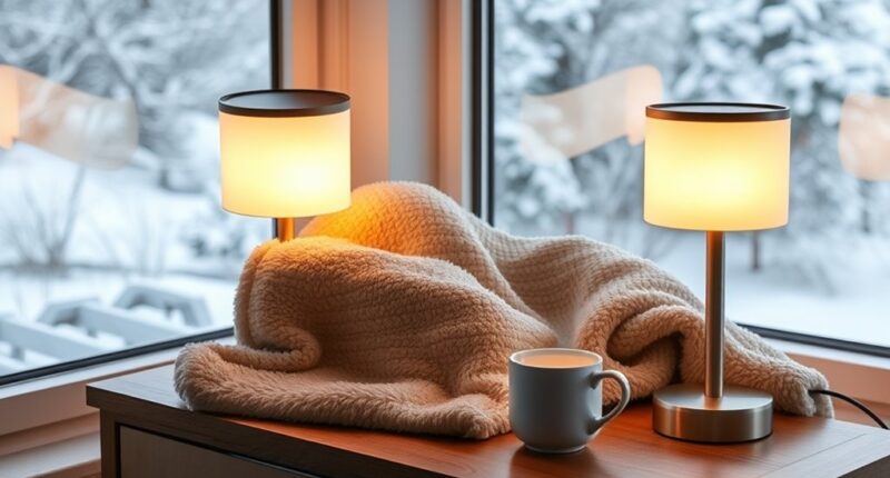 winter blues lamp options