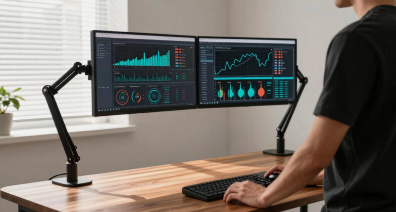 8 Best Standing Desk For Dual Monitors in 2026