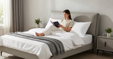 best adjustable bed position