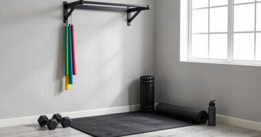 compact home gym design