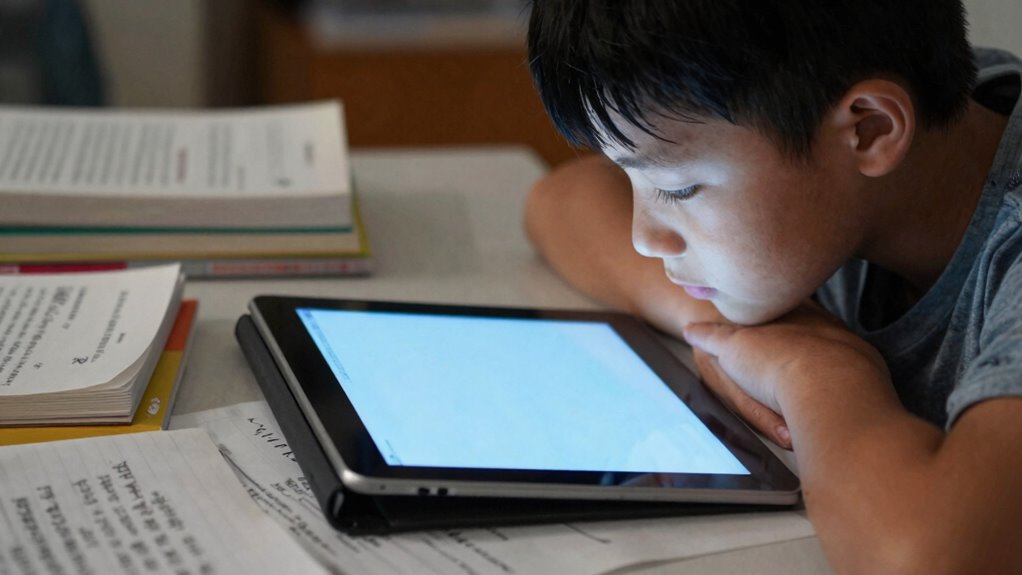 digital distractions hinder comprehension