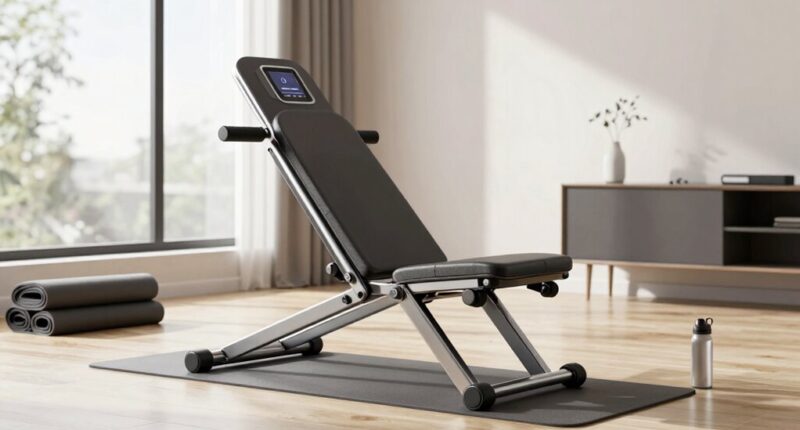 foldable gym equipment decline