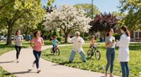 healthy lifestyle habits outside