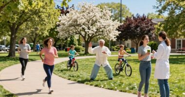 healthy lifestyle habits outside