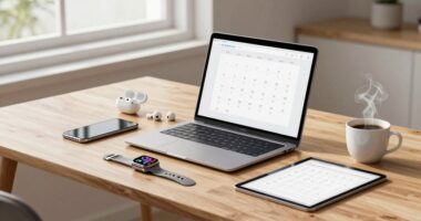 healthy tech routines
