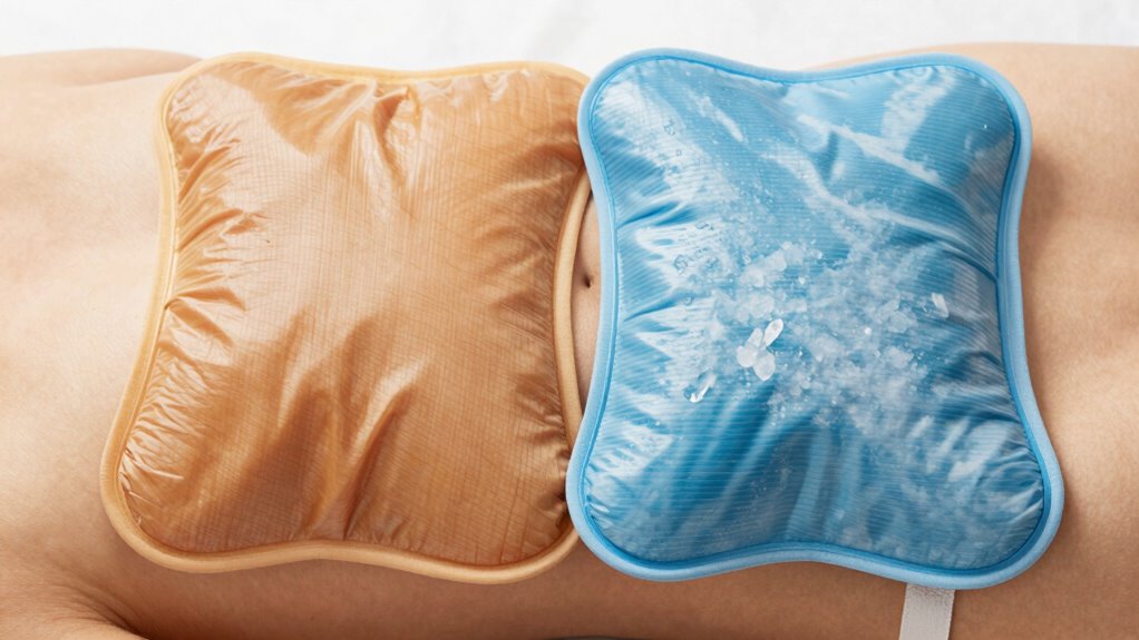 heat relaxes cold reduces inflammation