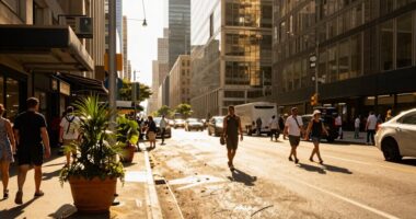 increasing city heat effects