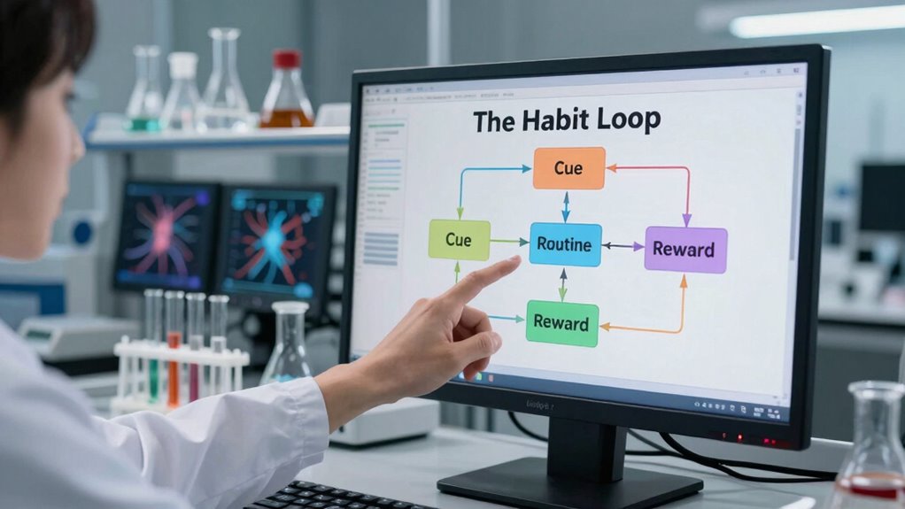 neural pathways reinforce habits
