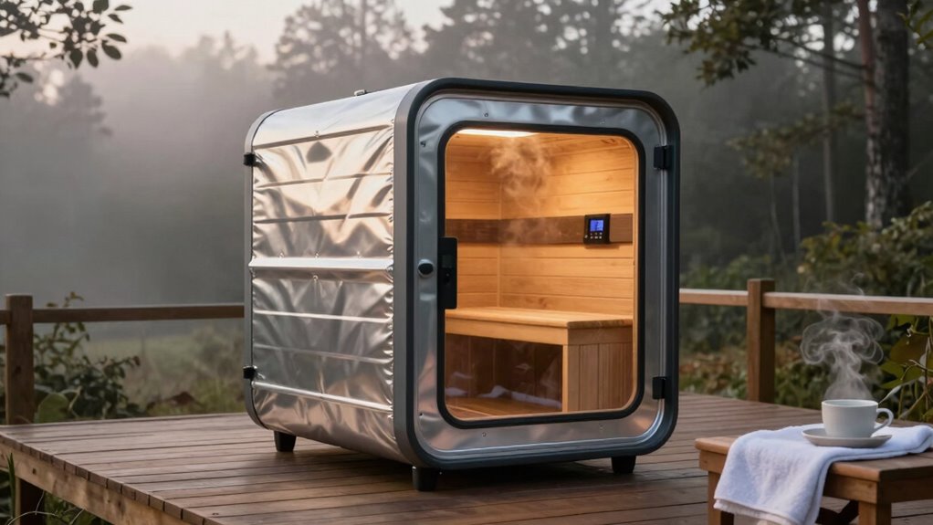 portable sauna energy considerations