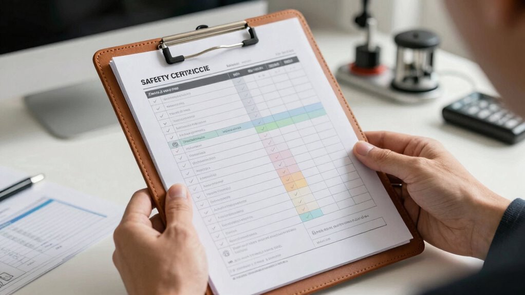 product safety certification checklist