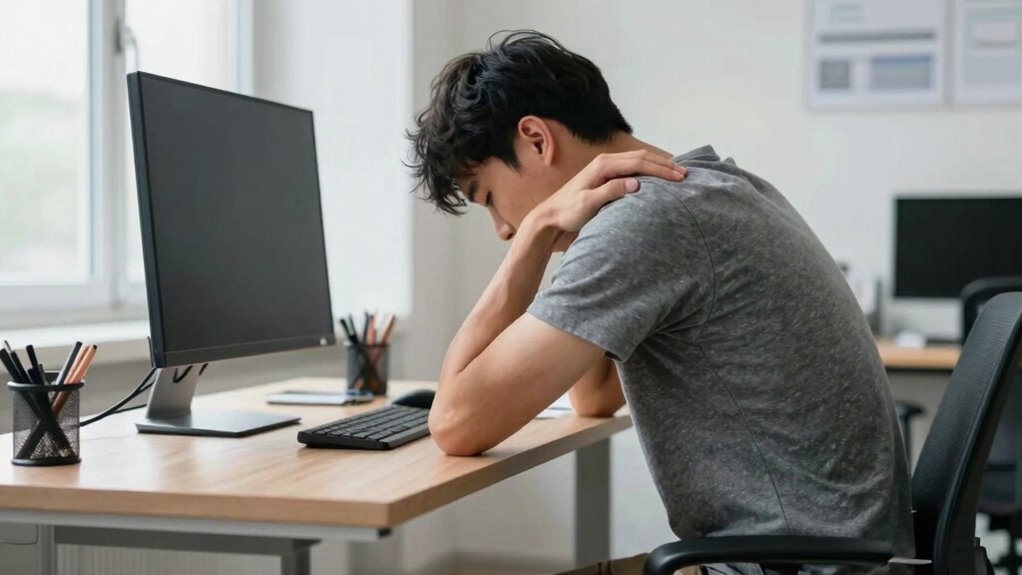 proper ergonomic standing setup