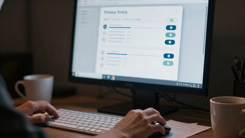regularly review privacy controls