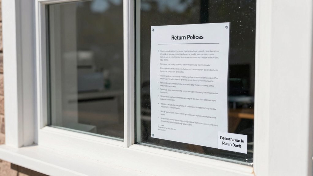 return window fees refunds